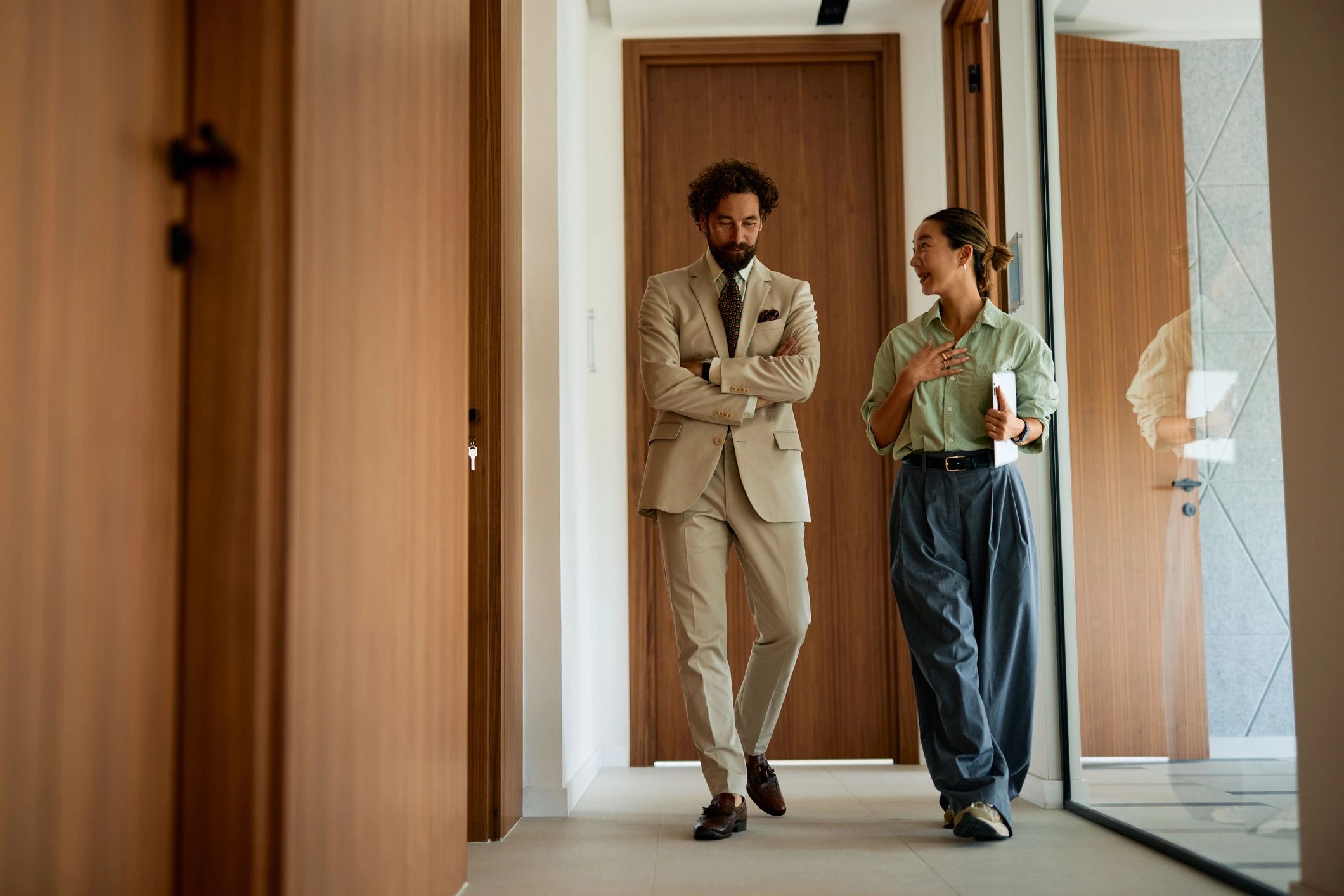 modern property management team